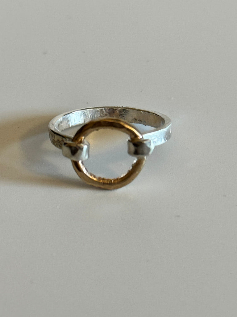 Luminosity Eclipse Open Circle Hook Ring