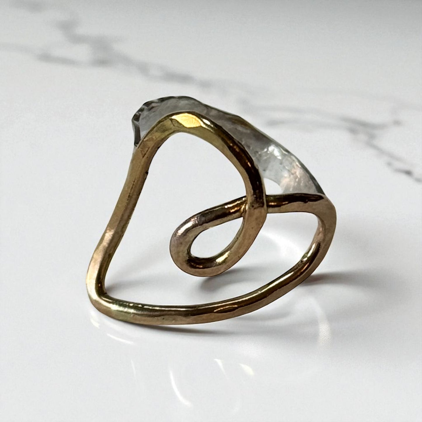 Love & Friendship Gold/Silver Ring
