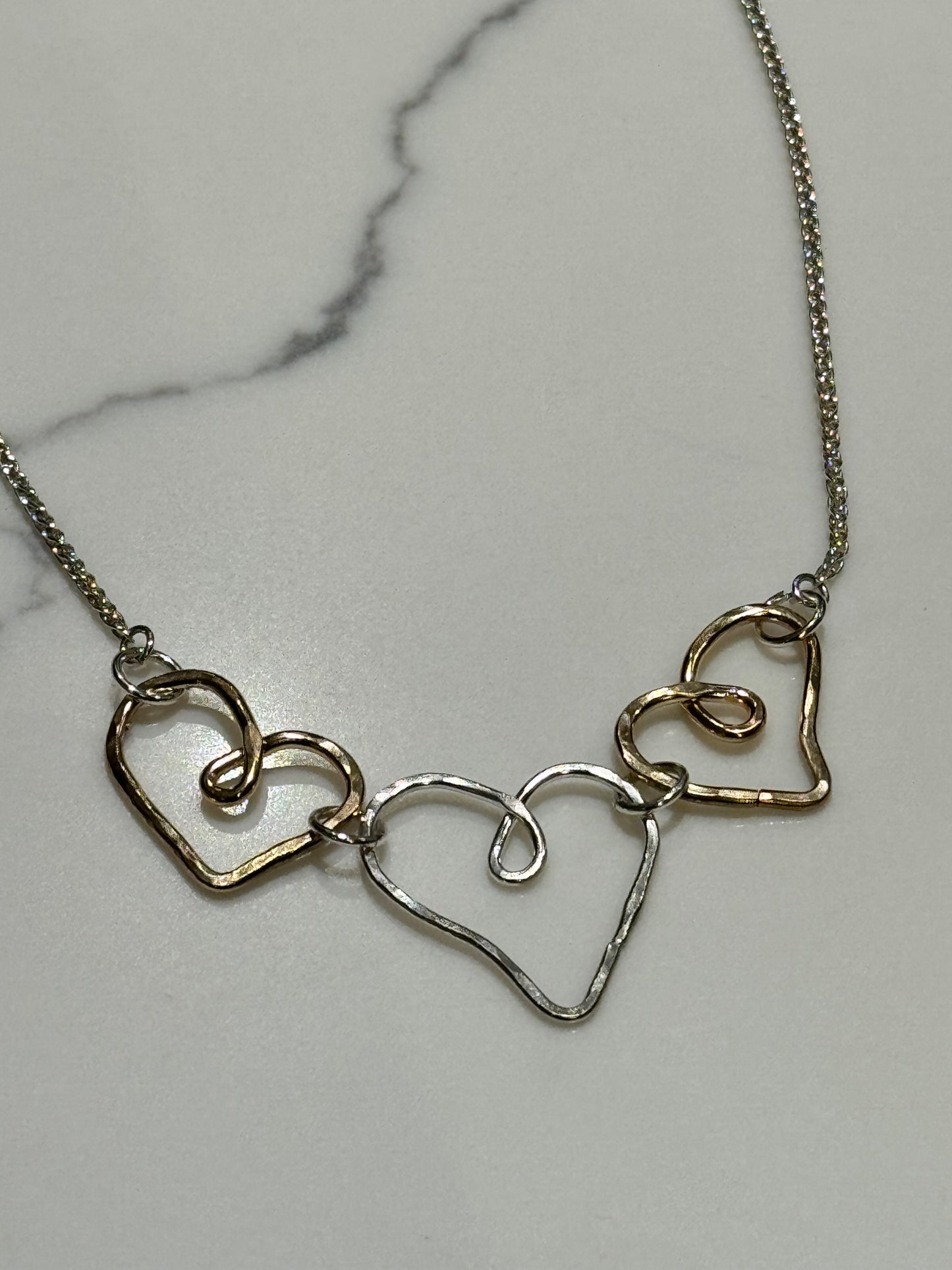 Love & Friendship United Hearts Necklace