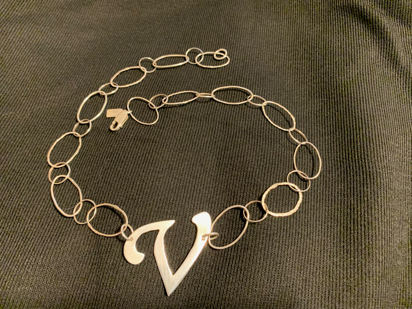 The Jane Initial Necklace - Luminosity Signature Series