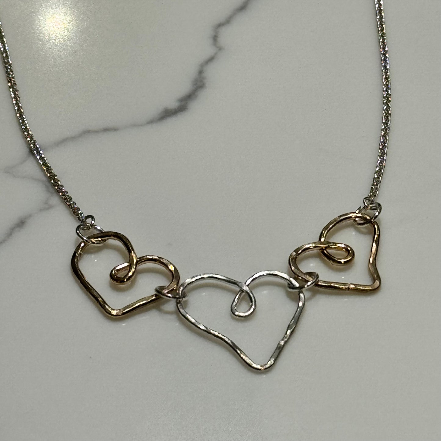 Love & Friendship United Hearts Necklace