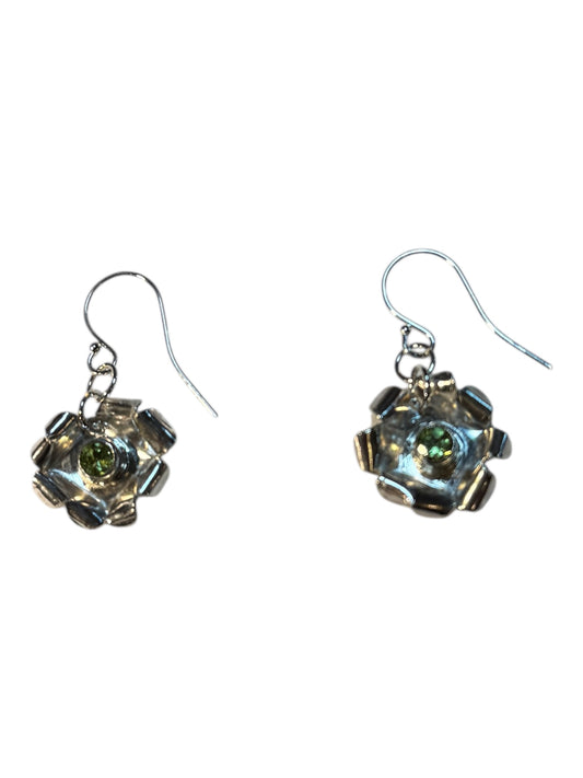 Brilliant Blossoms Peridot Earrings
