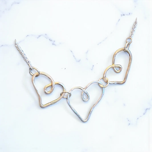 Love & Friendship United Hearts Necklace