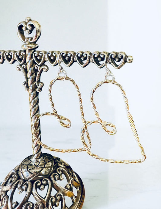 The Pat Love & Friendship Twisted Heart Earrings - Luminosity Signature Series